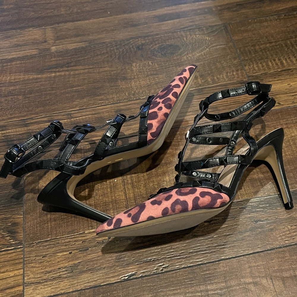 Leopard Print Heels